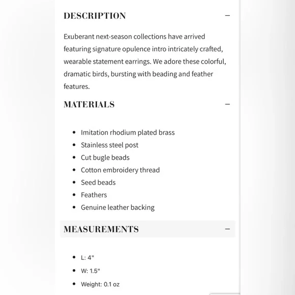 Mignonne Gavigan Harlow Bird Earrings - Picture 5 of 8